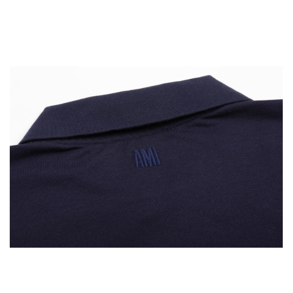 Vezena polo majica AMI Paris