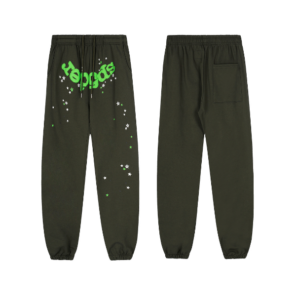 Sp5der Hoodie and Pants Set
