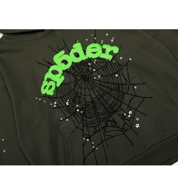 Sp5der Hoodie and Pants Set