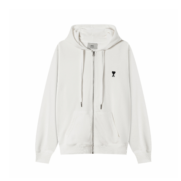 AMI Paris full-zip hoodies