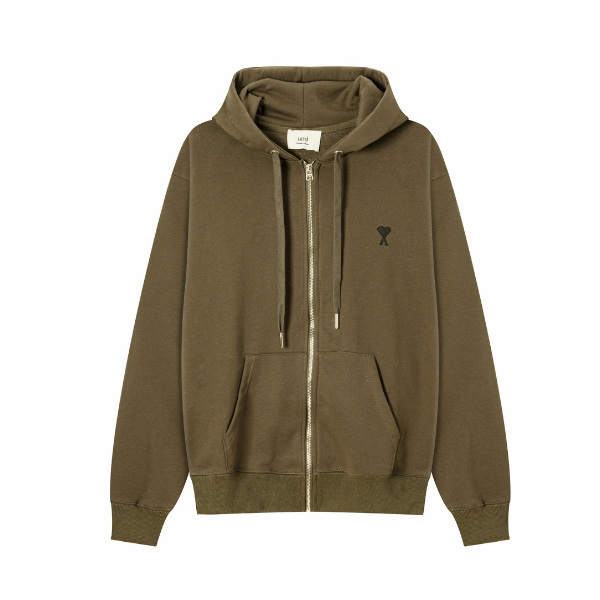 AMI Paris full-zip hoodies