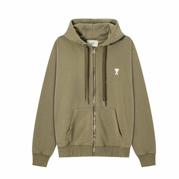 AMI Paris full-zip hoodies