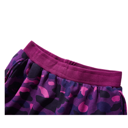 Bape Shark Print Camo Shorts