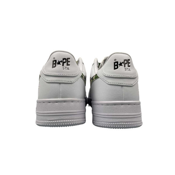 BAPE Sta ABC "Camo zelena bela podlaga"