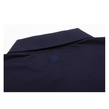 Vezena polo majica AMI Paris