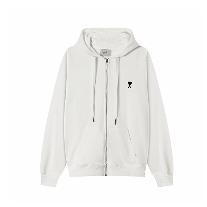 AMI Paris full-zip hoodies