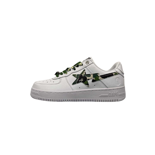 BAPE Sta ABC "Camo zelena bela podlaga"