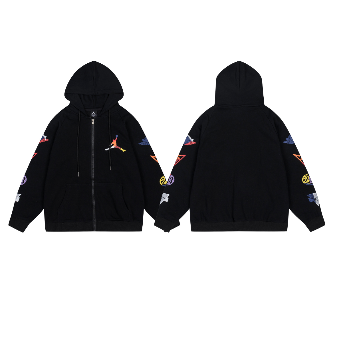 Air Jordan full-zip hoodies