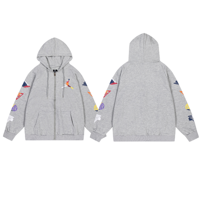 Air Jordan full-zip hoodies