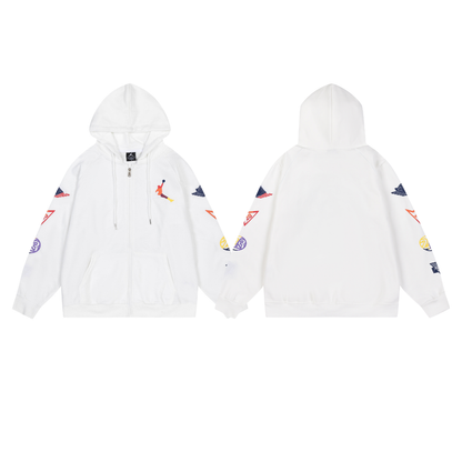 Air Jordan full-zip hoodies