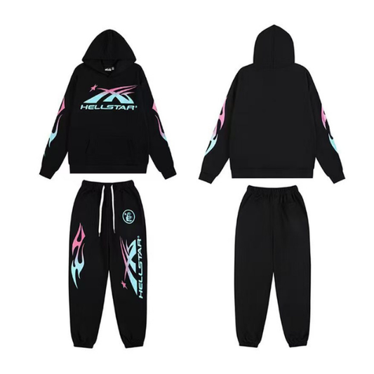 Hellstar hoodie and sweatpant set