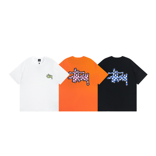 Majica Stussy Checker Stock
