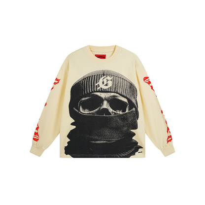 Majica z dolgimi rokavi Godspeed "Skeleton Ski Mask"