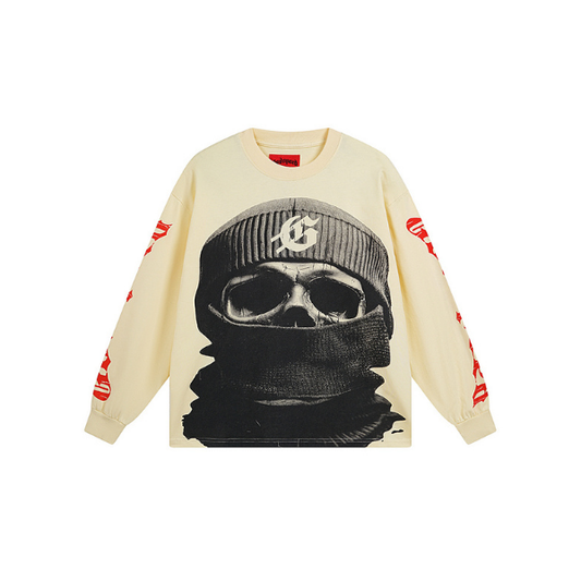 Majica z dolgimi rokavi Godspeed "Skeleton Ski Mask"