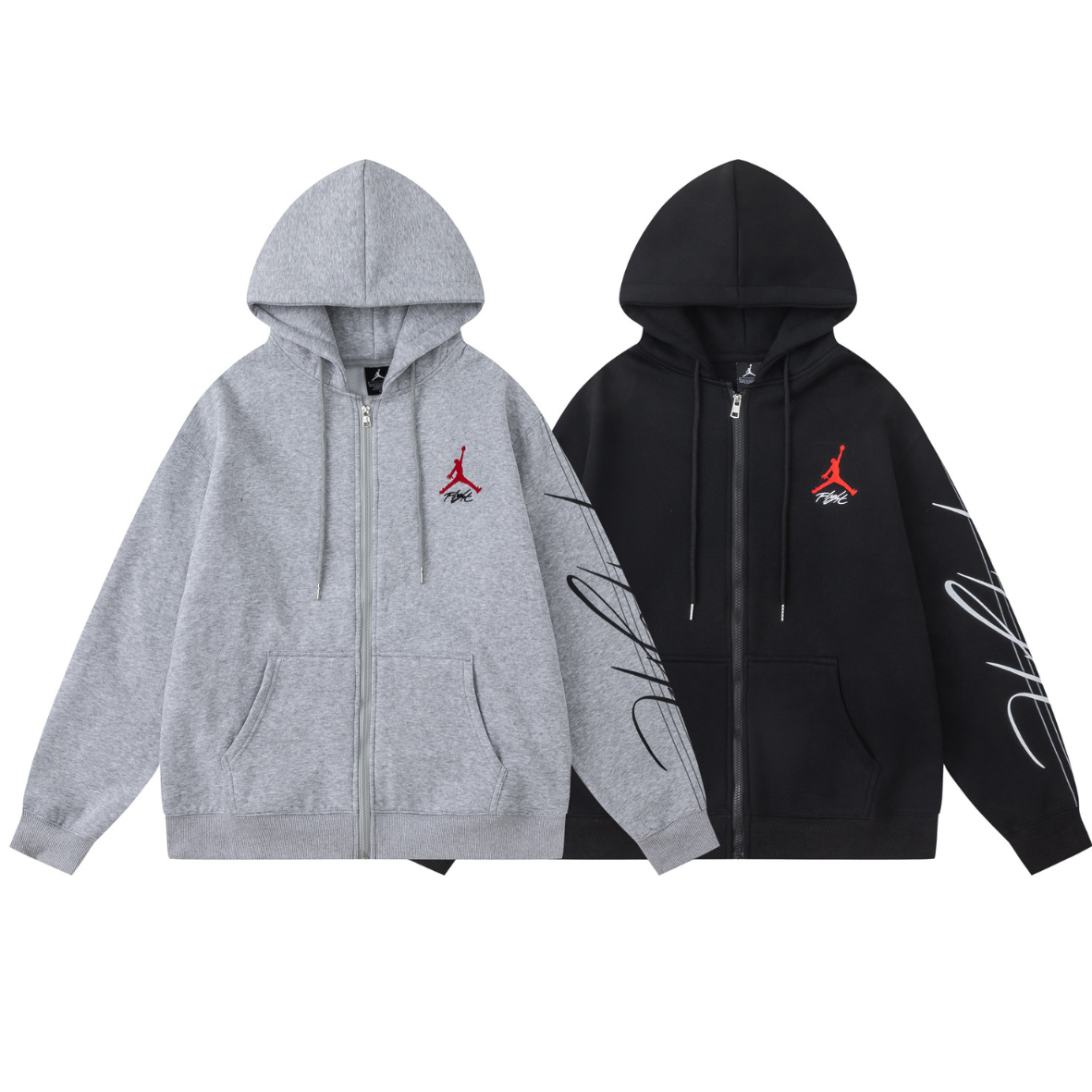 Air Jordan full-zip hoodies