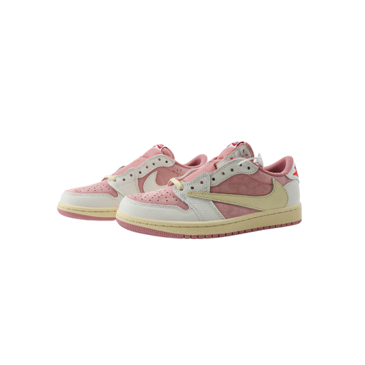 Nike Air Jordan 1 Low x Travis Scott "Sramežljivo roza"