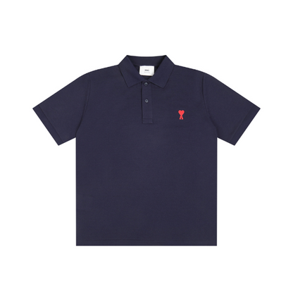 Vezena polo majica AMI Paris