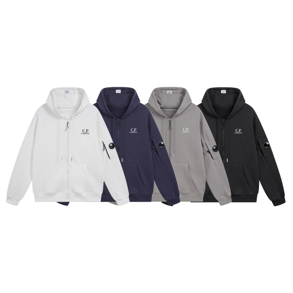 C.P. Company Zip-ups