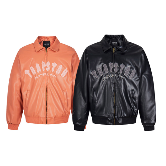 Trapstar leather jacket