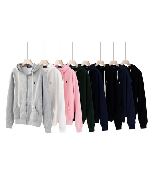 Polo Zip Up